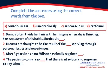 OET Neurology; Fill In the Sentences with the Right Words